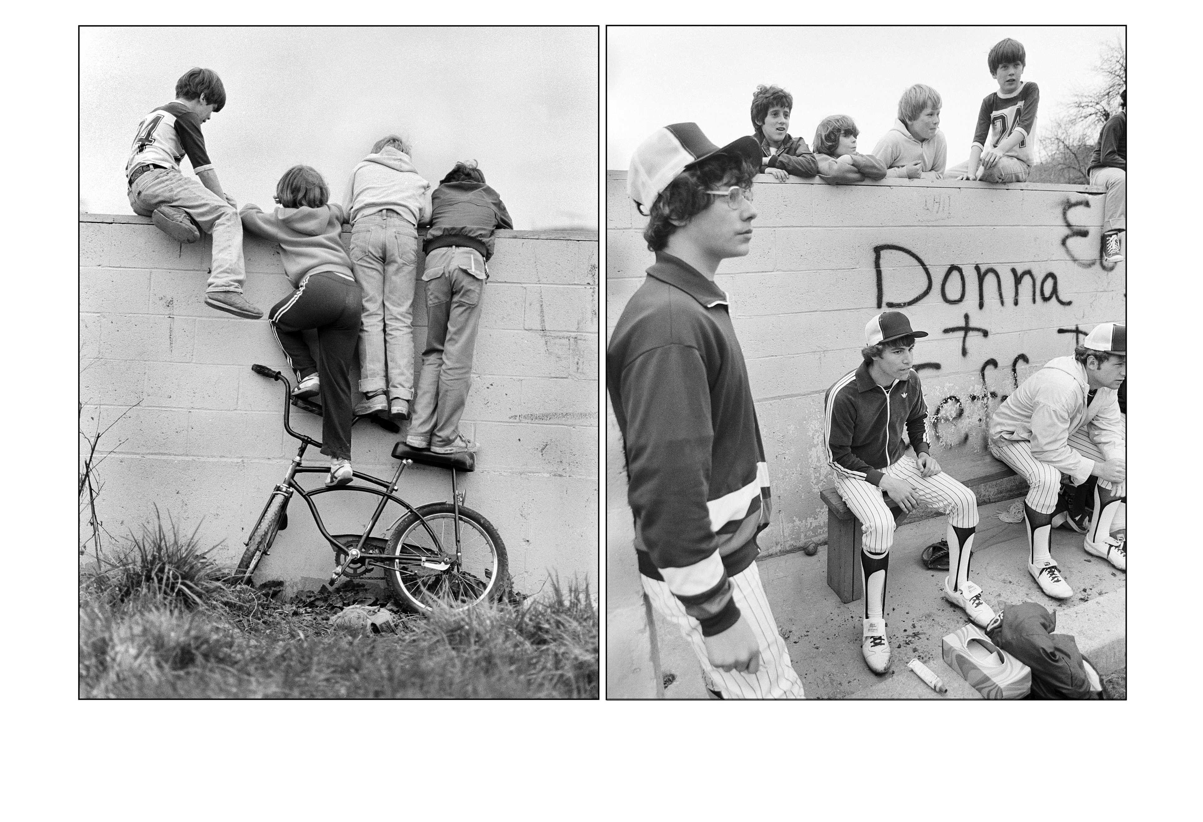Boys and baseball. 1980